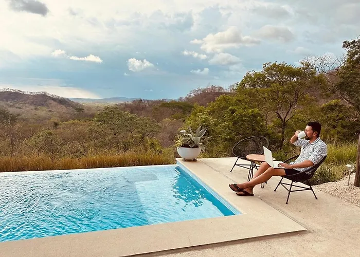 Сasa de vacaciones Casa Coroico Infinity Pool Bbq Sunset Views Santa Cruz (Guanacaste)